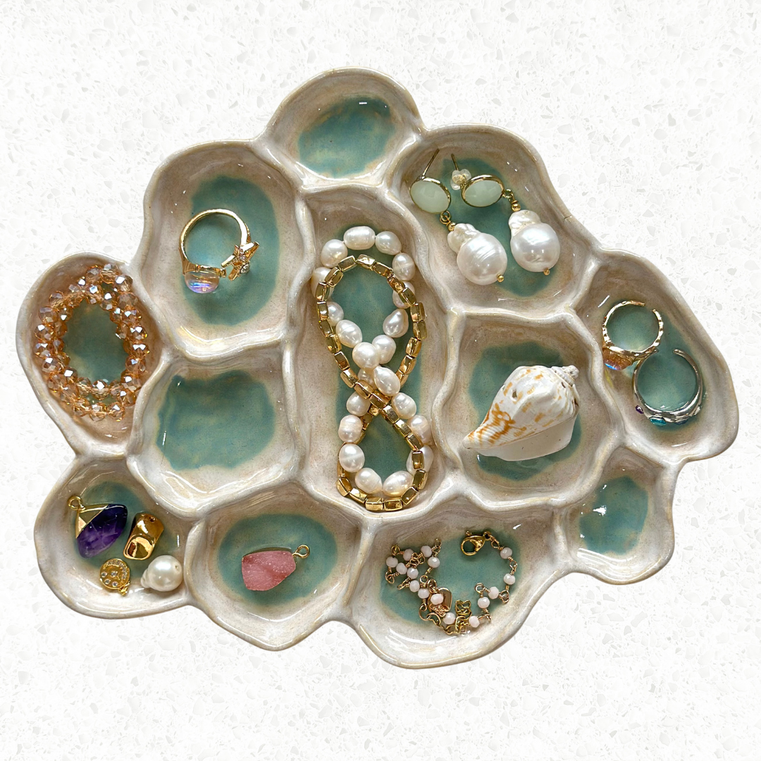 Aqua Pearl - Fossil Bloom