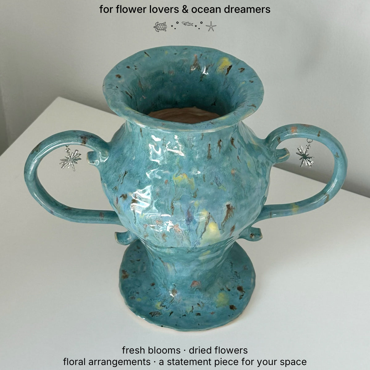 Venus Vase - Lagoon Mist