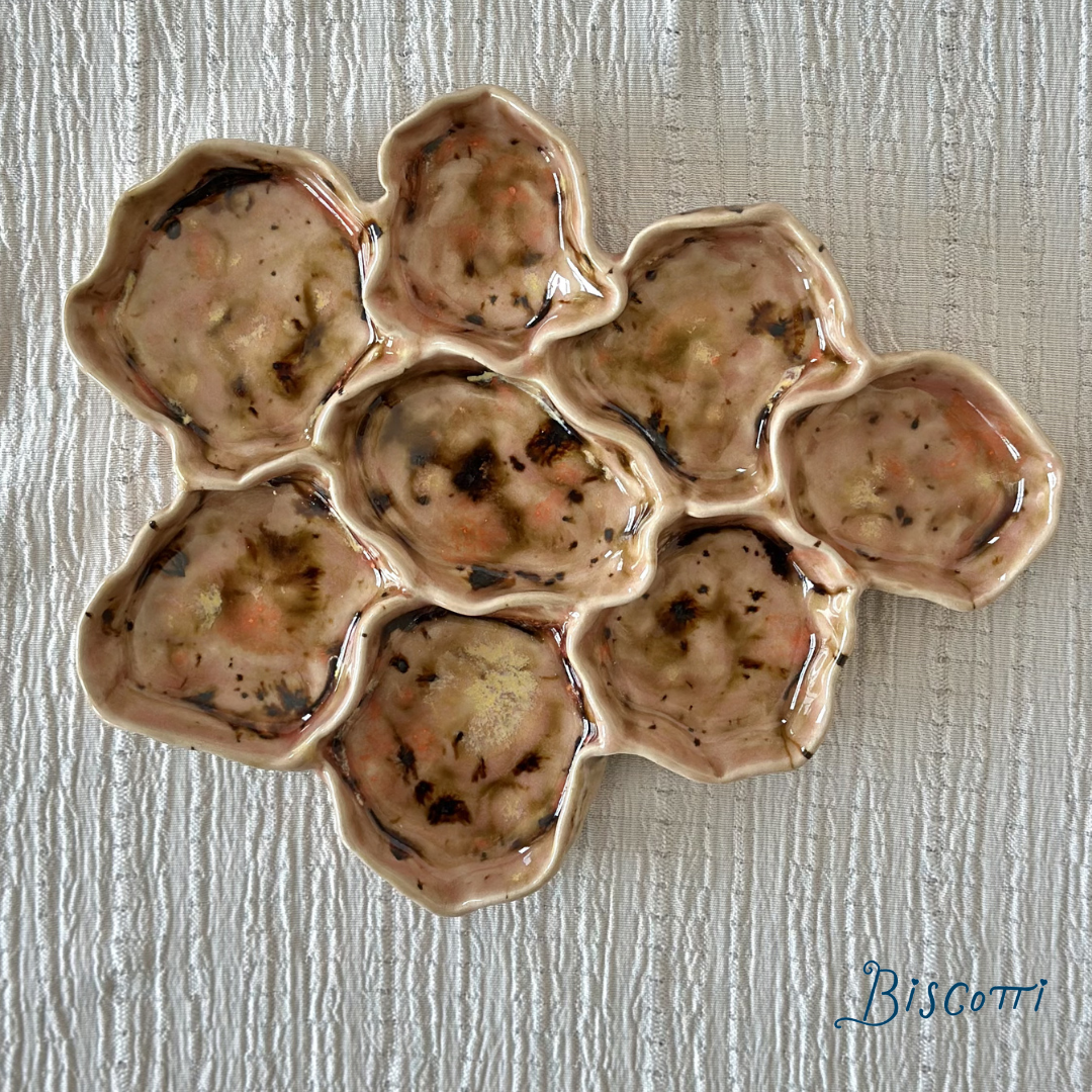 Fossil Bloom — Burnt Apricot
