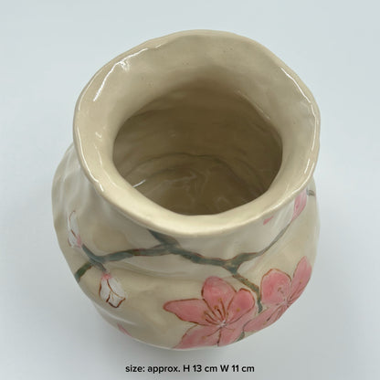 Mochi Vase — Sakura Blossom